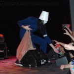 buckethead new years eve toy hand out