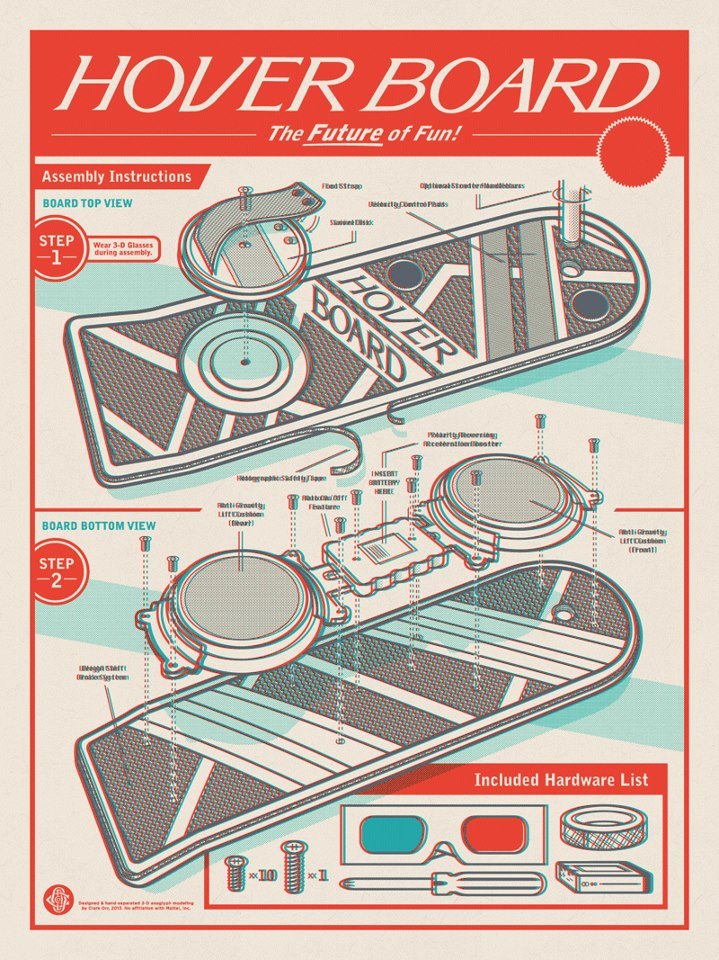 CLARK ORR hover board